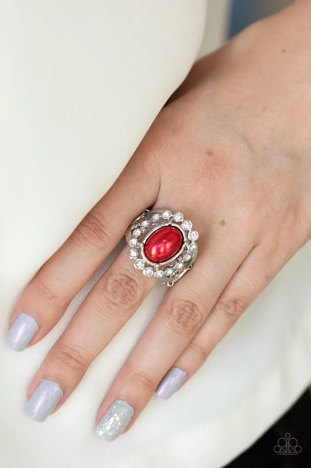 Rings Paparazzi Accessories SugarCoated Splendor Red Ring Jewelry by Bretta