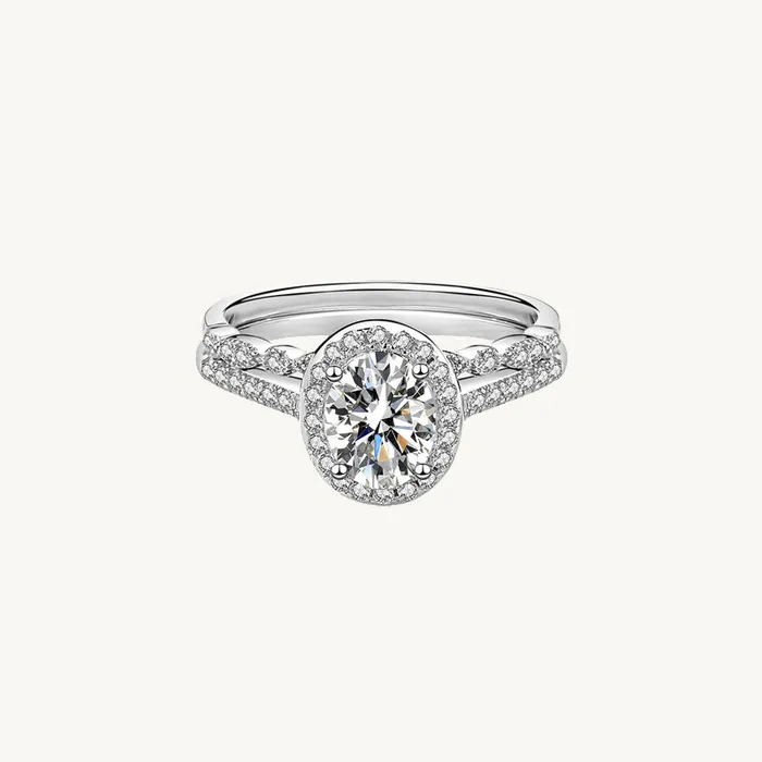 15 ct The Roxy Moissanite Diamond Ring Camile Stone Rings