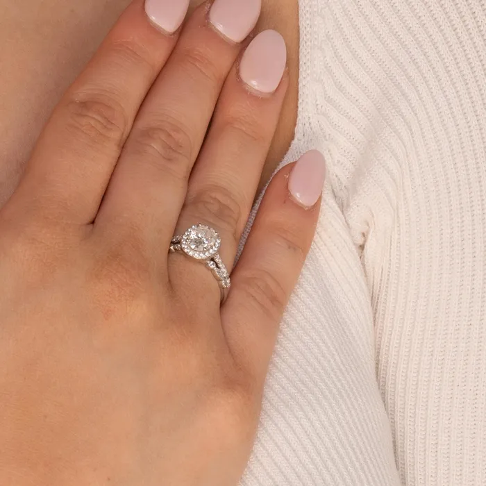 15 ct The Roxy Moissanite Diamond Ring Camile Stone Rings