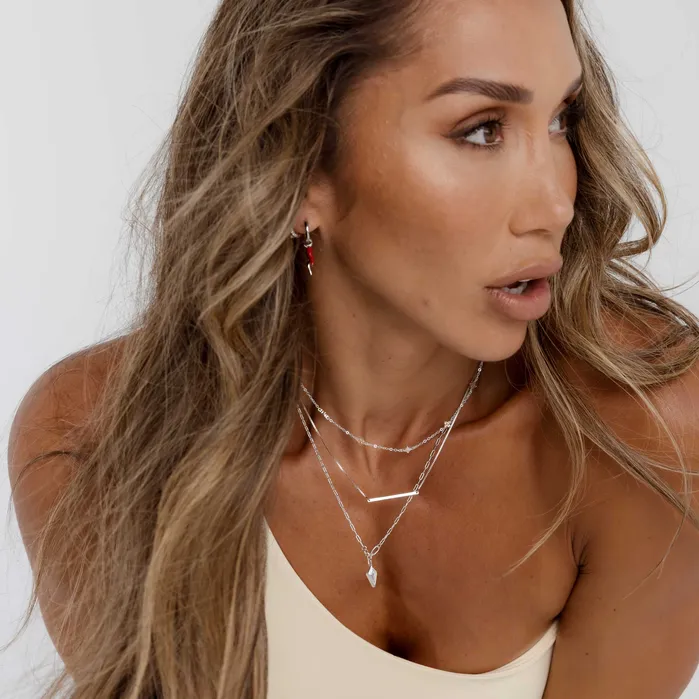 Camile Stone Necklaces YOUR SZN Bar Necklace