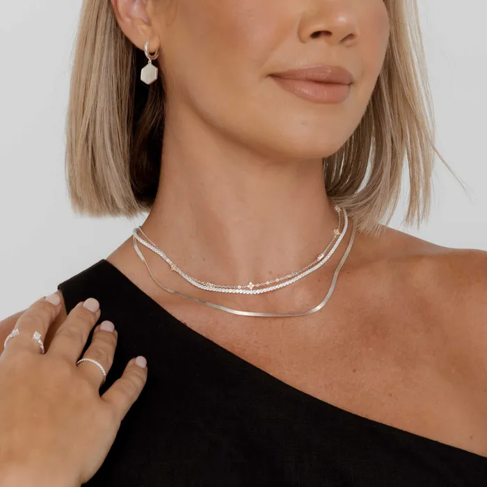 Camile Stone Necklaces YOUR SZN Bar Necklace