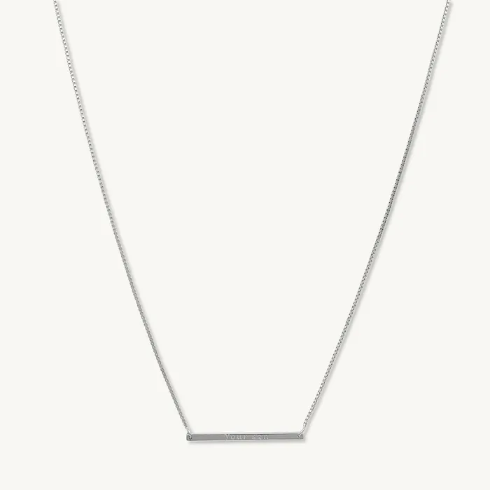 Camile Stone Necklaces YOUR SZN Bar Necklace