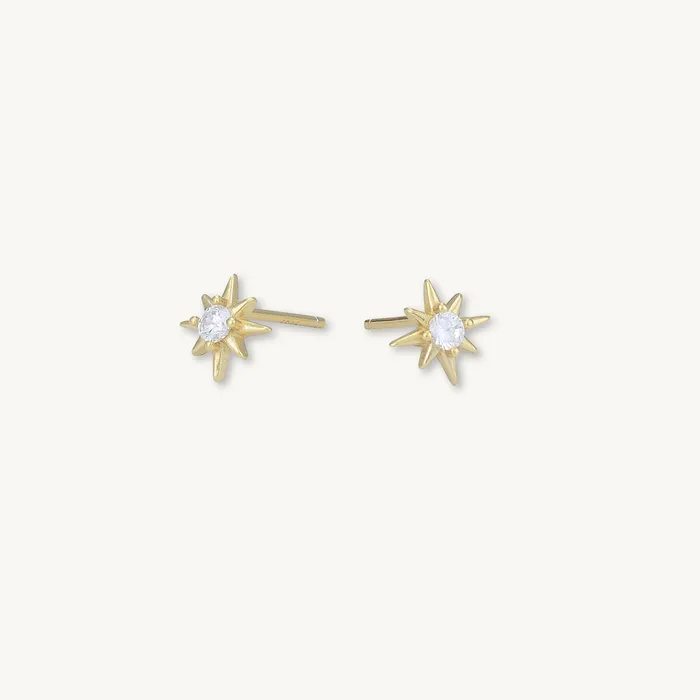 Camile Stone Starlight Sapphire Stud Earrings Earrings Camile Stone Starlight Sapphire Stud Earrings Earrings