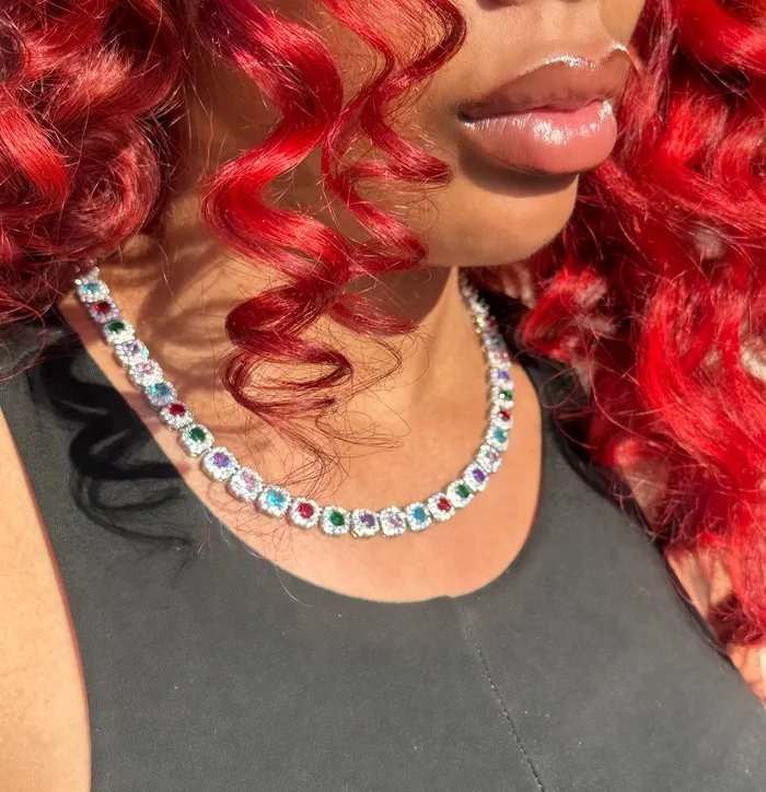 CharmBox Colorful Gem Necklace Ships Same Day Necklaces