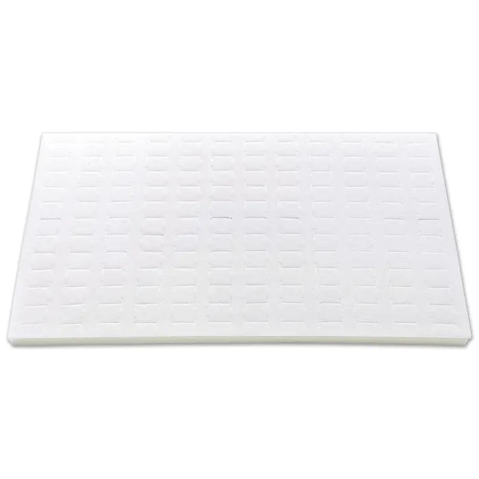 Deluxe White Velvet Ring Foam for 144 Rings JPIDisplay Rings