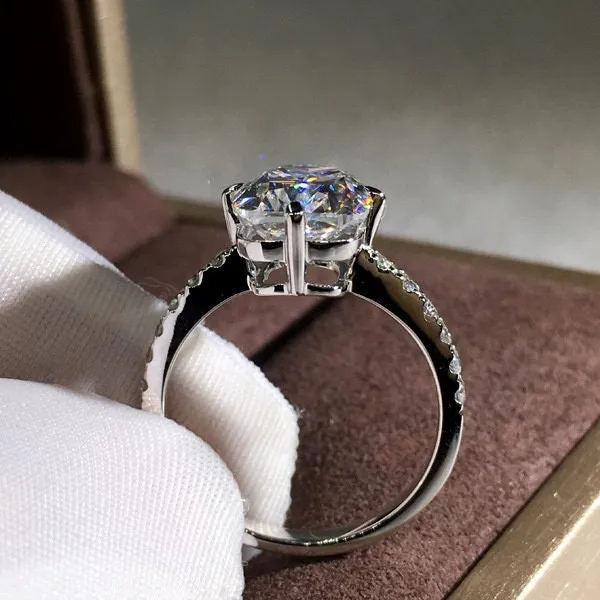 Diamond Ring Womens Engagement Ring Engagement Rings Womens Wedding Ring Promise Ring Eternity Ring Wedding Band for Women Minx London Rings