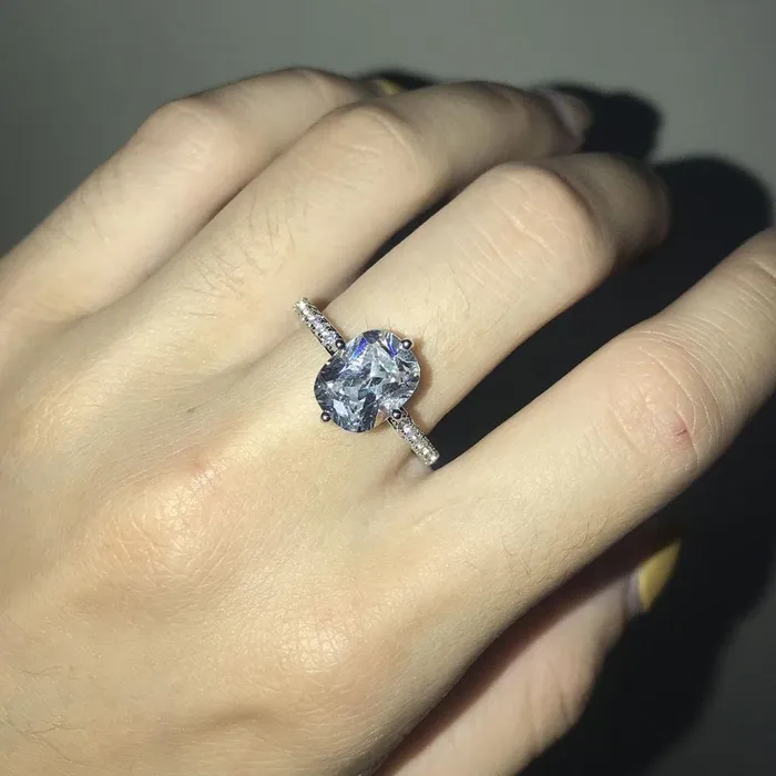 Diamond Ring Womens Engagement Ring Engagement Rings Womens Wedding Ring Promise Ring Eternity Ring Wedding Band for Women Minx London Rings