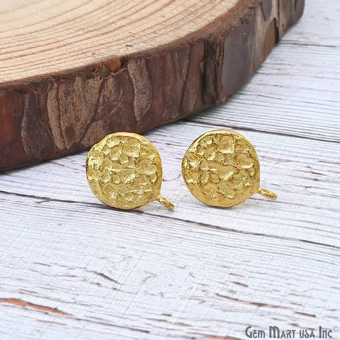 DIY Gold Plated 15x12mm Minimalist Stud Earrings GemmartUSA Earrings DIY Gold Plated 15x12mm Minimalist Stud Earrings GemmartUSA Earrings