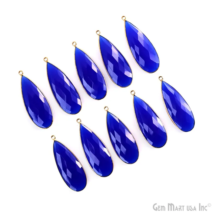 Earrings GemMartUSA Pear 15x39mm Single Bail Gold Bezel Gemstone Connector Pick Stone Lot Size Earrings GemMartUSA Pear 15x39mm Single Bail Gold Bezel Gemstone Connector Pick Stone Lot Size