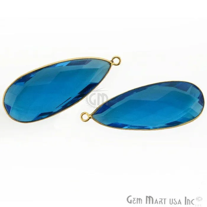 Earrings GemMartUSA Pear 15x39mm Single Bail Gold Bezel Gemstone Connector Pick Stone Lot Size Earrings GemMartUSA Pear 15x39mm Single Bail Gold Bezel Gemstone Connector Pick Stone Lot Size