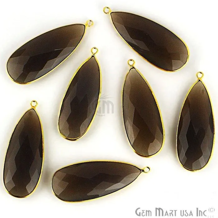 Earrings GemMartUSA Pear 15x39mm Single Bail Gold Bezel Gemstone Connector Pick Stone Lot Size Earrings GemMartUSA Pear 15x39mm Single Bail Gold Bezel Gemstone Connector Pick Stone Lot Size