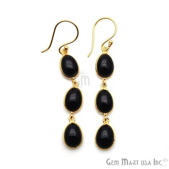 GemMartUSA Earrings Black Onyx Earrings Black Cabochon Earrings Gold Hook Earring Cabochon Earring Dangle Earrings BOER90238 GemMartUSA Earrings Black Onyx Earrings Black Cabochon Earrings Gold Hook Earring Cabochon Earring Dangle Earrings BOER90238