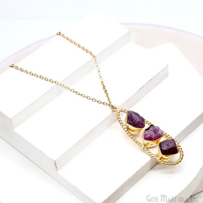 GemMartUSA Earrings Ruby Rough Gemstone Free Form Oval Gold Plated Twisted Bezel setting 44x16mm DIY Earring Pendant Connector GemMartUSA Earrings Ruby Rough Gemstone Free Form Oval Gold Plated Twisted Bezel setting 44x16mm DIY Earring Pendant Connector