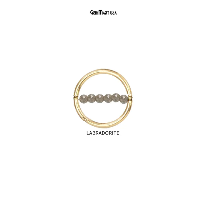 GemmartUSA Necklaces Gemstone Beads Round 21mm Gold Plated Wire Wrapped Pendant Connector 1pc GemmartUSA Necklaces Gemstone Beads Round 21mm Gold Plated Wire Wrapped Pendant Connector 1pc