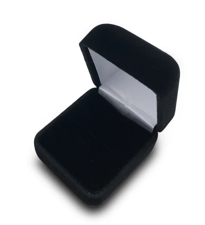 JPIDisplay Rings Deluxe Black Wedding Ring Jewelry Gift Box JPIDisplay Rings Deluxe Black Wedding Ring Jewelry Gift Box