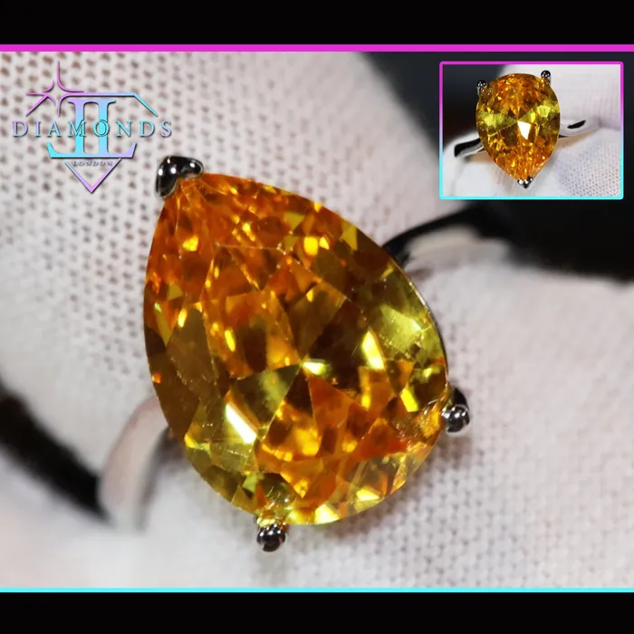 Lab Diamonds London Rings Teardrop Ring Yellow Diamond Ring Yellow Diamond Engagement Ring Pear Shape Ring Pear Engagement Ring Lab Diamonds London Rings Teardrop Ring Yellow Diamond Ring Yellow Diamond Engagement Ring Pear Shape Ring Pear Engagement Ring