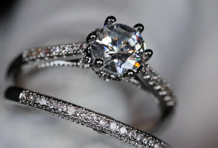 Lab Diamonds London Rings Womens Wedding Ring Set Engagement Ring Set Wedding Ring