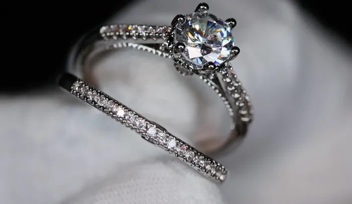 Lab Diamonds London Rings Womens Wedding Ring Set Engagement Ring Set Wedding Ring