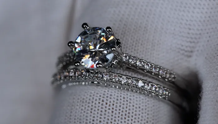 Lab Diamonds London Rings Womens Wedding Ring Set Engagement Ring Set Wedding Ring