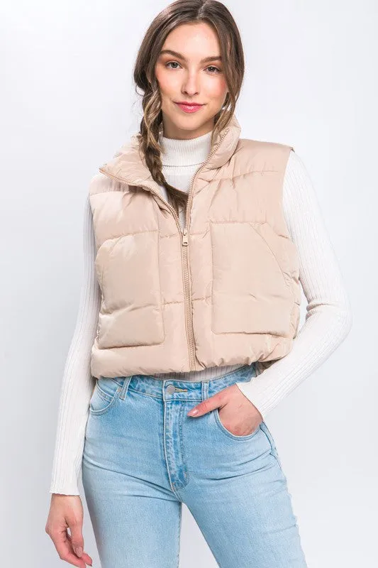 Love Tree Puffer Vest With Pockets Love Tree Necklaces