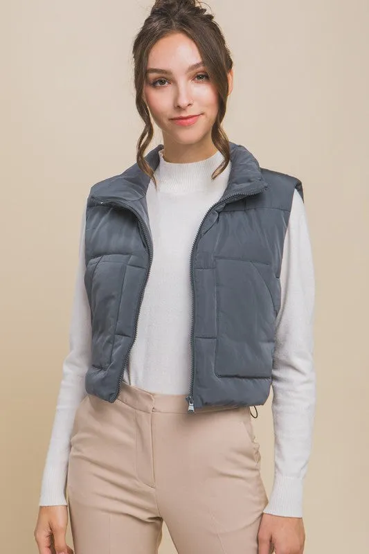 Love Tree Puffer Vest With Pockets Love Tree Necklaces