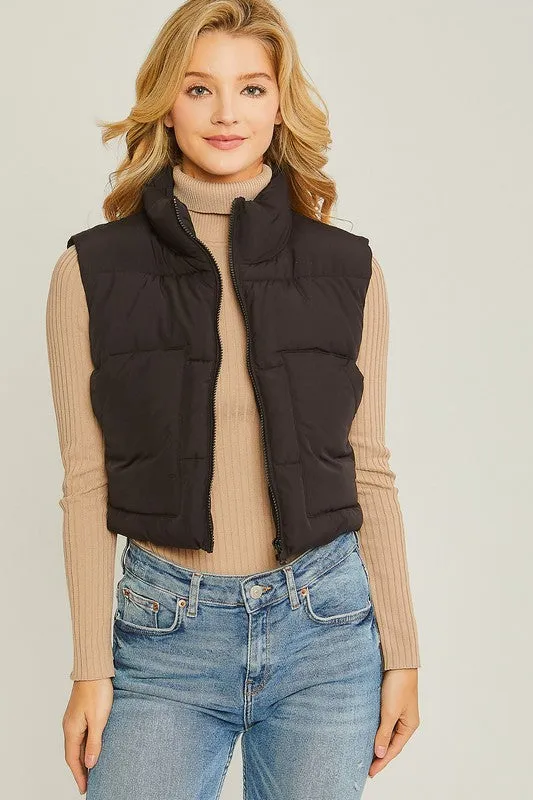 Love Tree Puffer Vest With Pockets Love Tree Necklaces