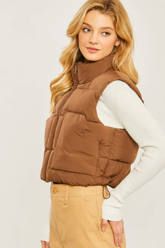 Love Tree Puffer Vest With Pockets Love Tree Necklaces