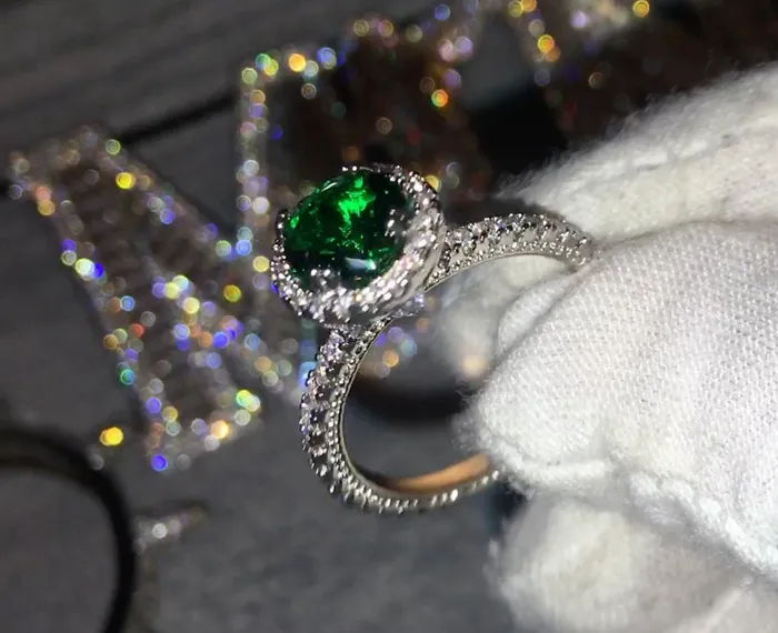 Minx London Rings Green Diamond Ring Green Diamond Engagement Ring Green Wedding Ring Womens Green Diamond Ring Green Diamond Ring with halo