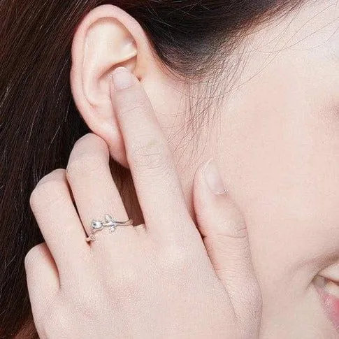 My Zen Temple Rings Rose Sterling Silver Ring
