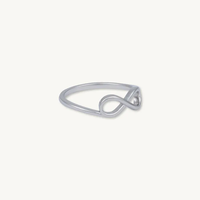 Rings Camile Stone Classic Infinity Stacker Ring