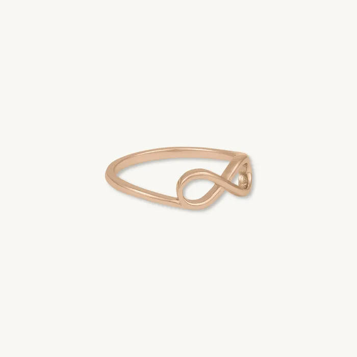 Rings Camile Stone Classic Infinity Stacker Ring
