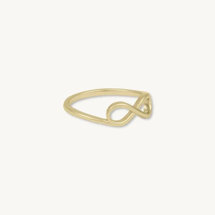 Rings Camile Stone Classic Infinity Stacker Ring