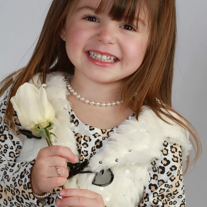Rings Cherished Moments Sterling Silver Baby Ring with Daisy Flowers for Girls