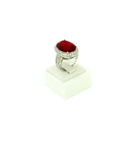 White Single Ring Clip Stand JPIDisplay Rings