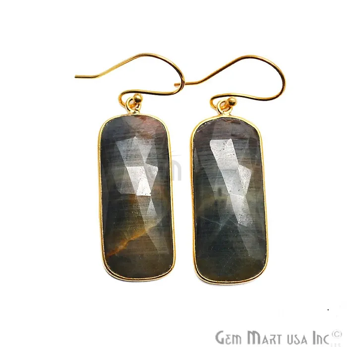 Wonder Sapphire 13X34MM Gold Plated Gemstone Dangle Hook Earrings WSER90554 GemMartUSA Earrings Wonder Sapphire 13X34MM Gold Plated Gemstone Dangle Hook Earrings WSER90554 GemMartUSA Earrings