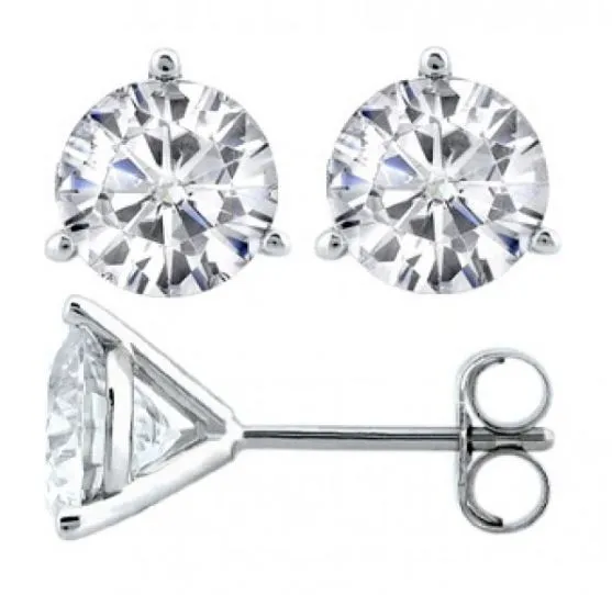 14K White Gold 025ctw Lab Grown Diamond Stud Earrings MALAKAN DIAMOND CO Earrings 14K White Gold 025ctw Lab Grown Diamond Stud Earrings MALAKAN DIAMOND CO Earrings