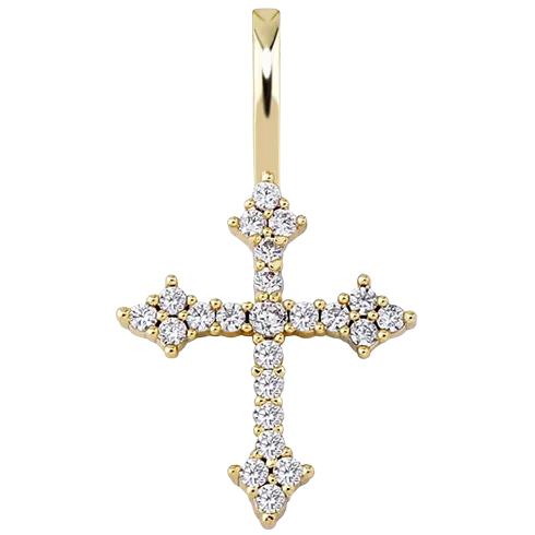 925 Silver Cross Pendant The Icetruck Necklaces