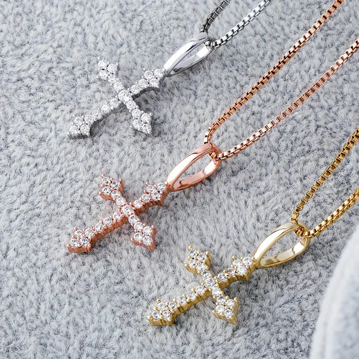 925 Silver Cross Pendant The Icetruck Necklaces