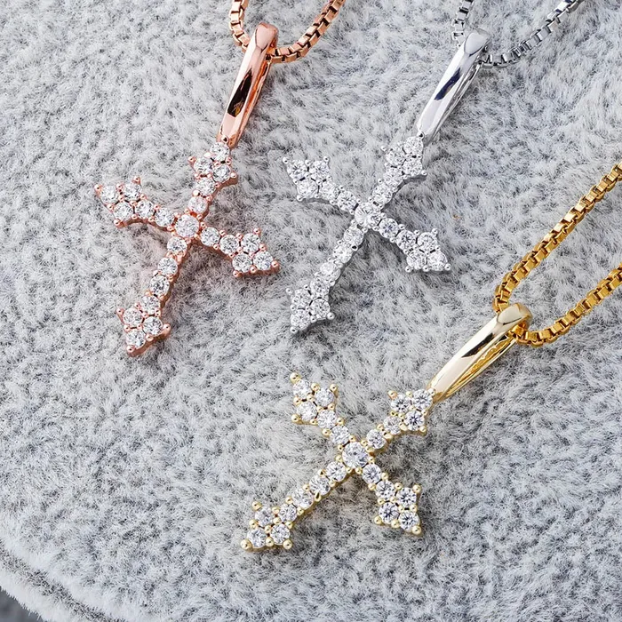 925 Silver Cross Pendant The Icetruck Necklaces
