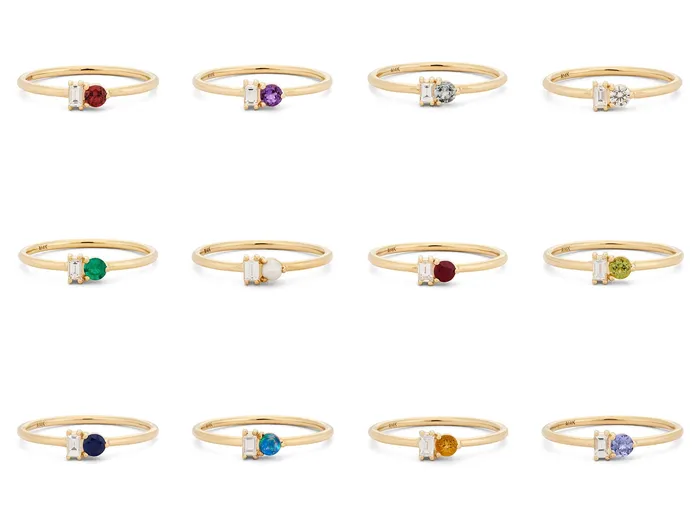Amethyst Diamond Baguette Ring Valerie Madison Fine Jewelry Rings Amethyst Diamond Baguette Ring Valerie Madison Fine Jewelry Rings