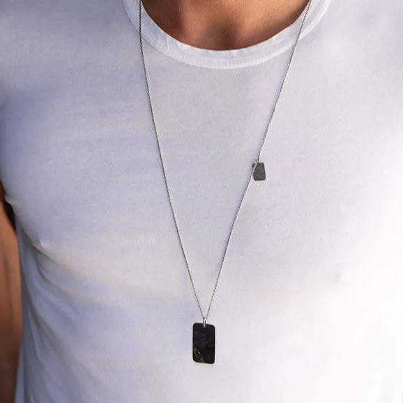 Buck Palmer Necklaces Rustic Tag Necklace