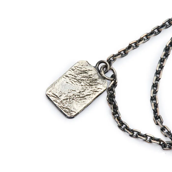 Buck Palmer Necklaces Rustic Tag Necklace