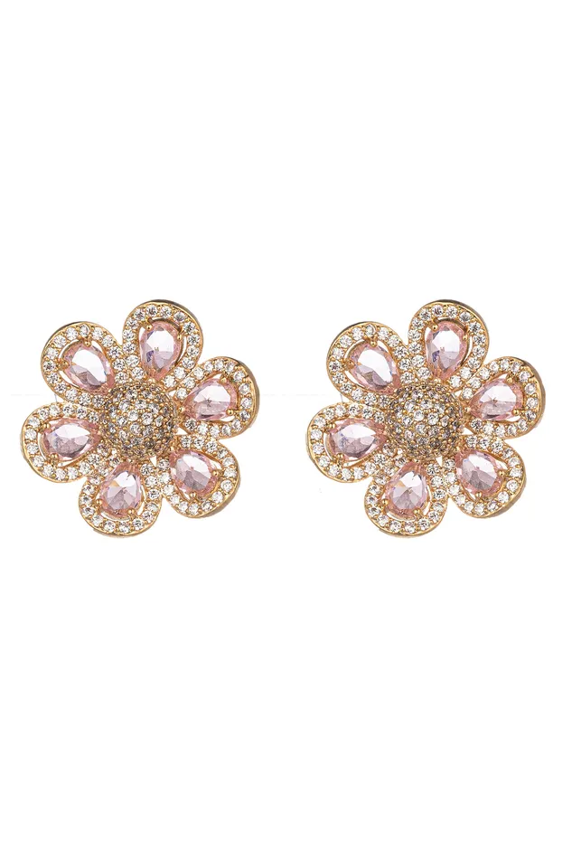 Charlotte CZ Statement Earring Eye Candy LA Earrings
