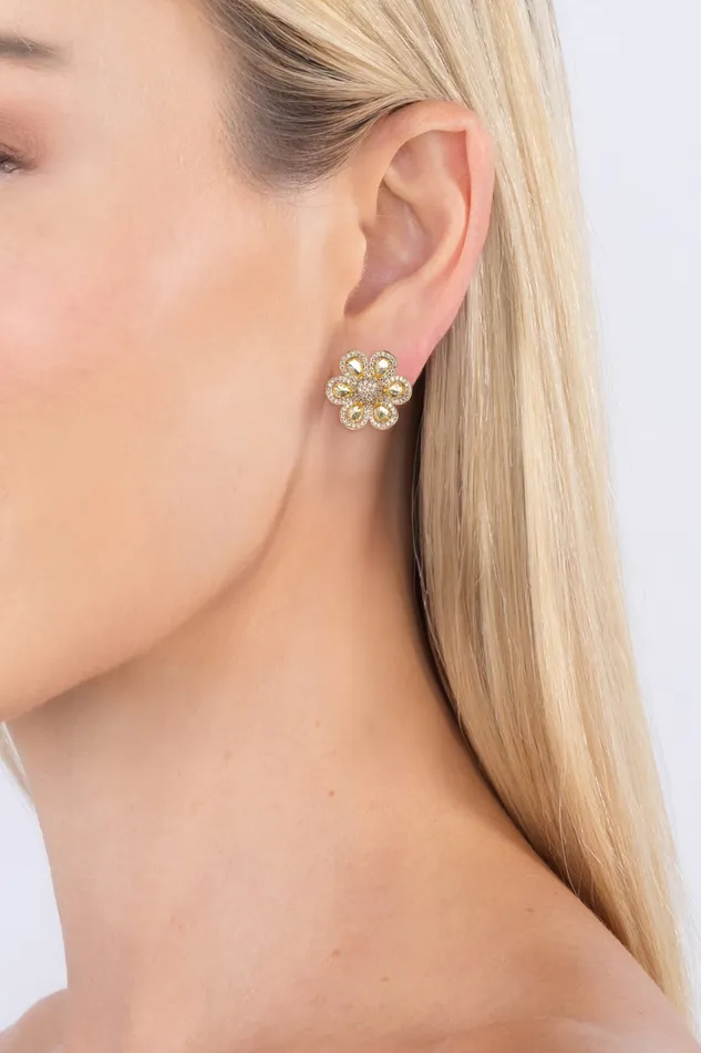 Charlotte CZ Statement Earring Eye Candy LA Earrings Charlotte CZ Statement Earring Eye Candy LA Earrings