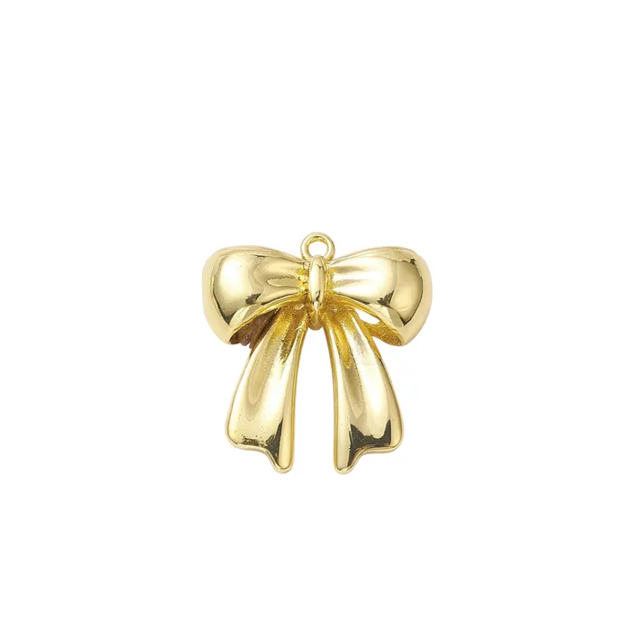 Chunky bow charm pau jewelry Charm Necklaces