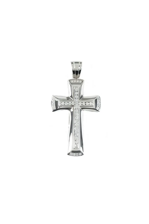 Diamond Cross Pendant 100 ctw Crown Jewels Coin Necklaces