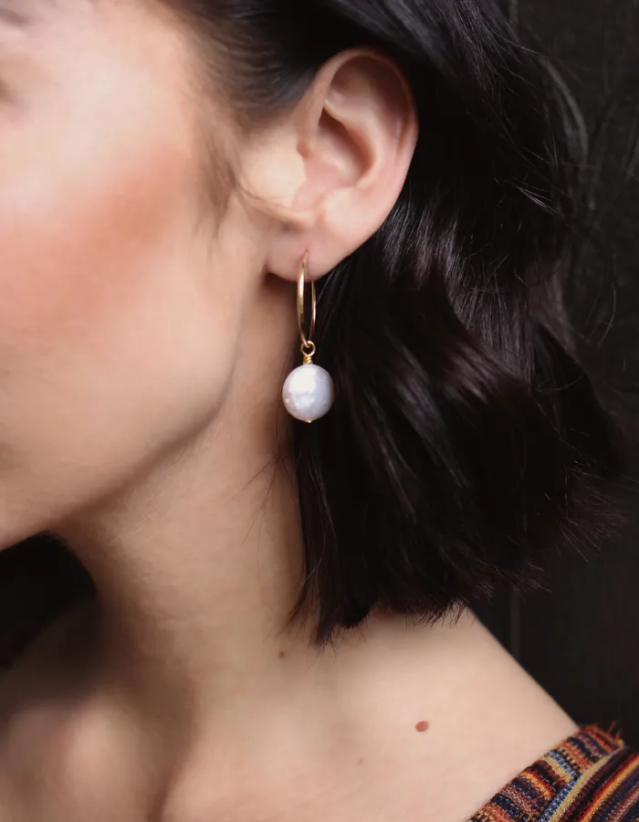 Earrings Cher Hoop Cival Design