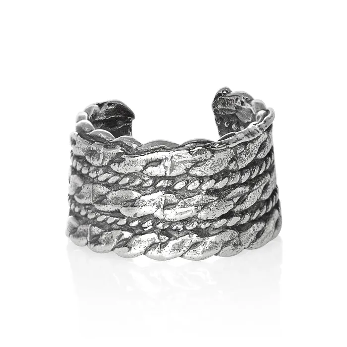Earrings EC1120 Rope Braid Ear Cuff Teeda