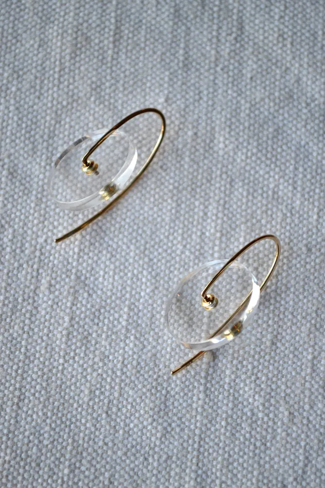 Earrings Hirotaka Orbital Hook Earring