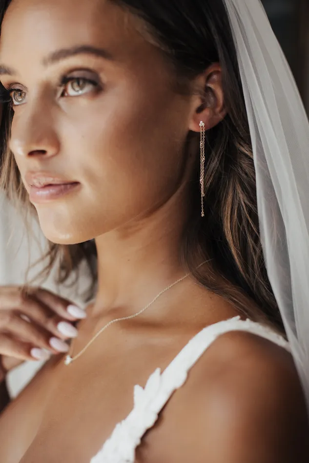 Earrings Jay Kay Braids and Bridal Leon Earring